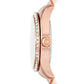 Women's Lexington Three-Hand Rose Gold-Tone Stainless Steel Watch 38mm