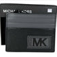 Michael Kors Warren Slim Leather Tall Card Case