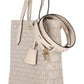 Michael Michael Kors Monogram Patterned Top Handle Bag