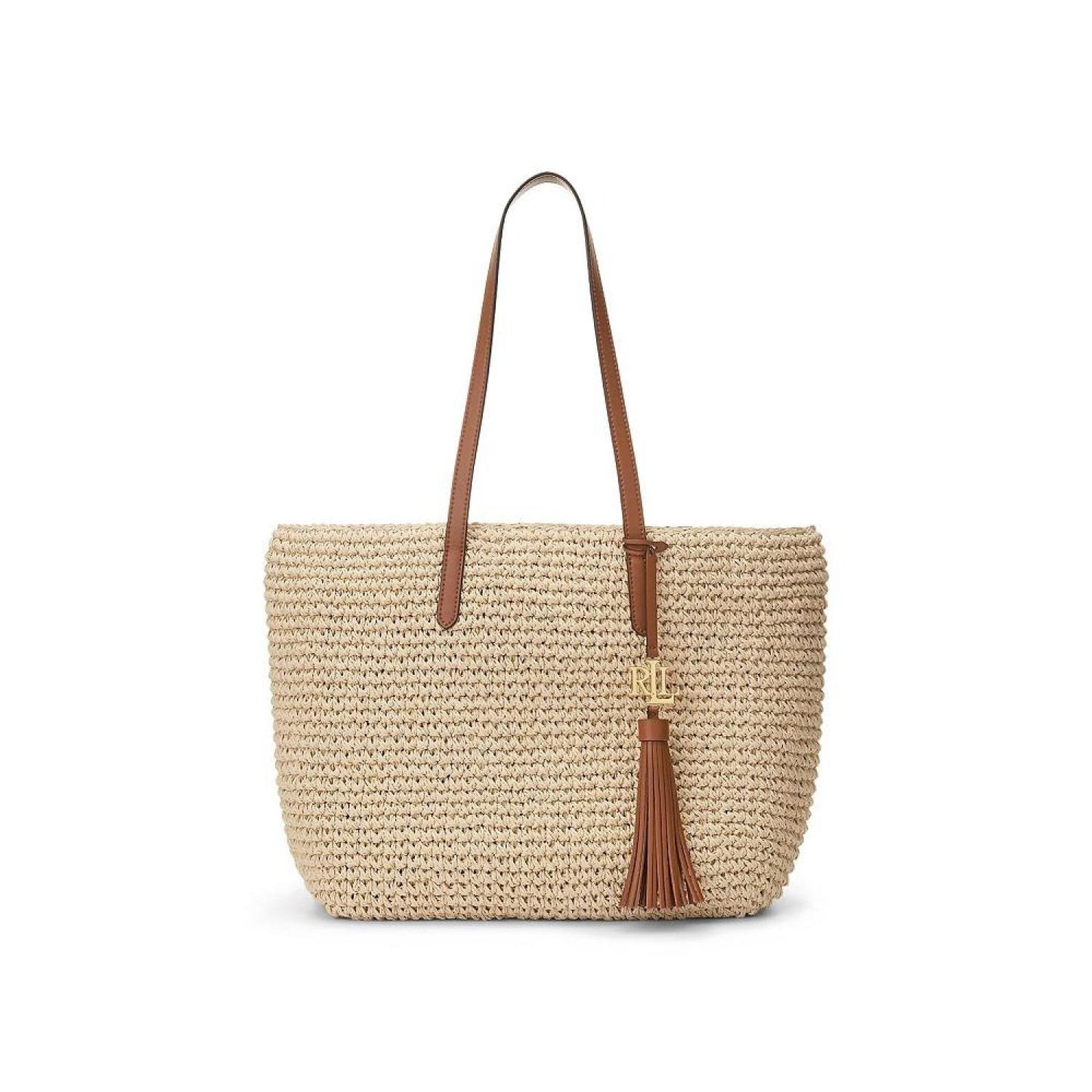 Crochet-Straw Medium Whitney Tote