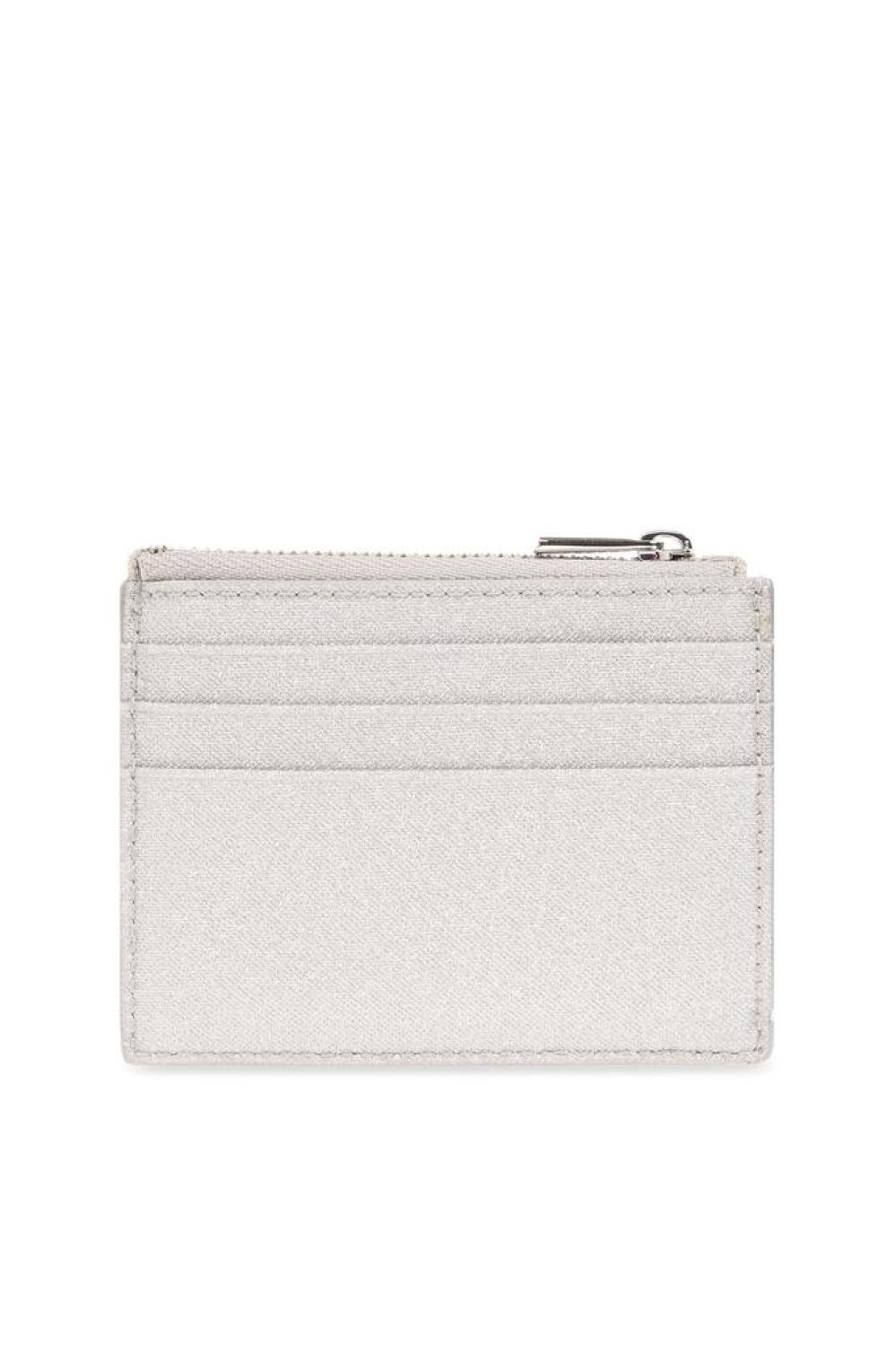 Furla Camelia Logo Plaque Card Holder