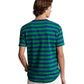 Short Sleeve Striped Crew Neck T-Shirt