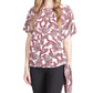 Pop Paisley Tie Top