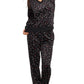 kate spade new york Women's V-Neck Velour Knit Pajama Set