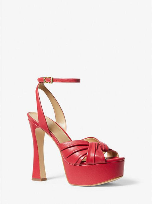 Selena Leather Platform Sandal