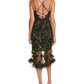Marchesa Notte Sleeveless Lace Dress