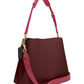 Color-Block Leather Willow Shoulder Bag