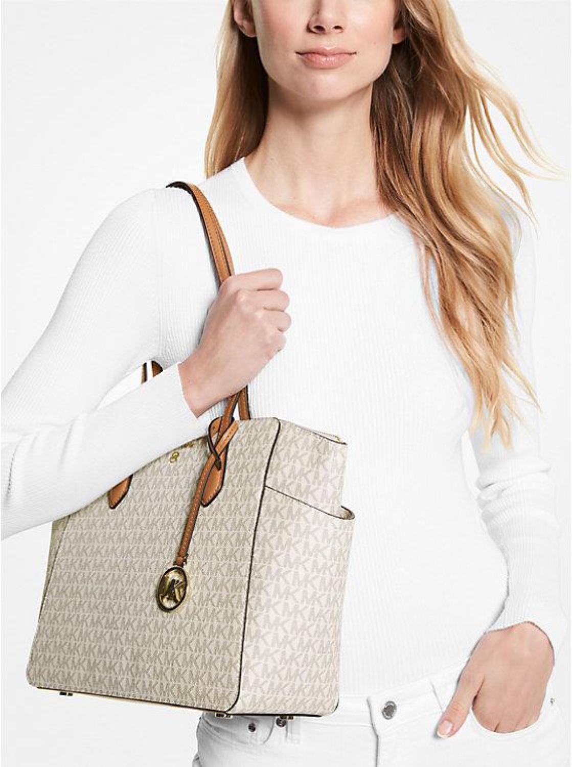Marilyn Medium Logo Tote Bag