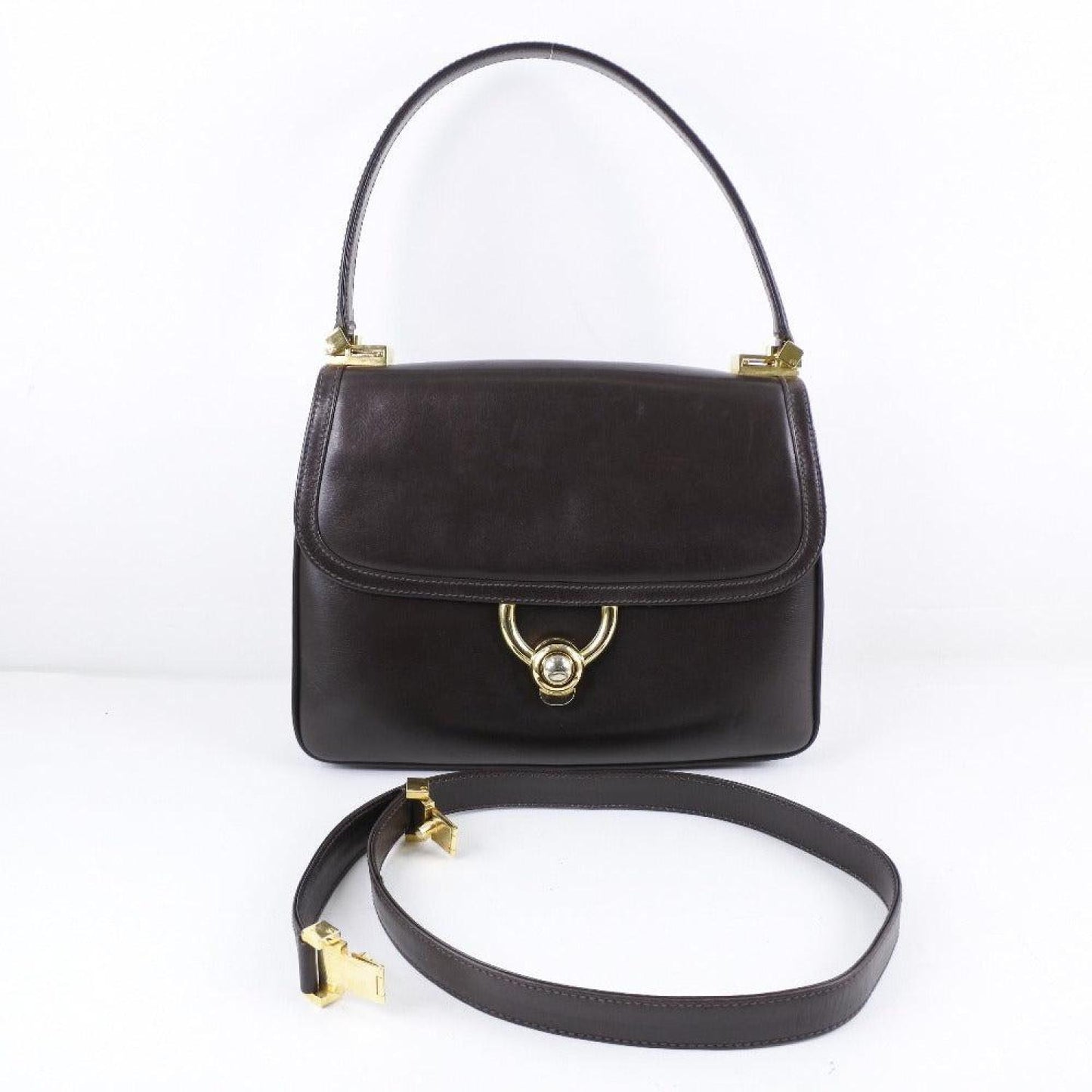 Gucci Leather Handbag (Pre-Owned)