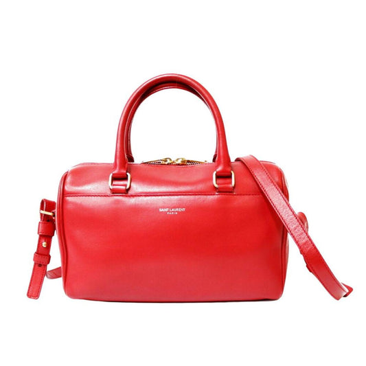 Saint Laurent Leather Handbag (Pre-Owned)