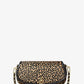 Mila Small Leopard Print Calf Hair Shoulder Bag