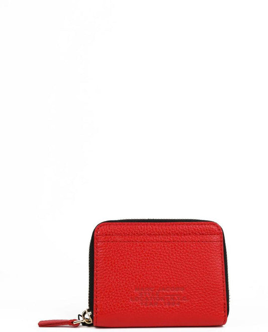 Marc Jacobs Logo Embossed Zip-Around Wallet