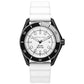 Men's Maritime Three-Hand White Silicone Watch 42mm