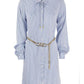 Michael Kors Striped Belt Shirt Dress