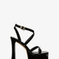 Paola Faux Patent Leather Sandal