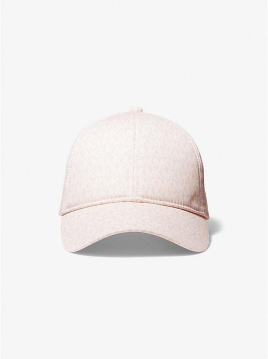 Logo Print Organic Stretch Cotton Baseball Cap