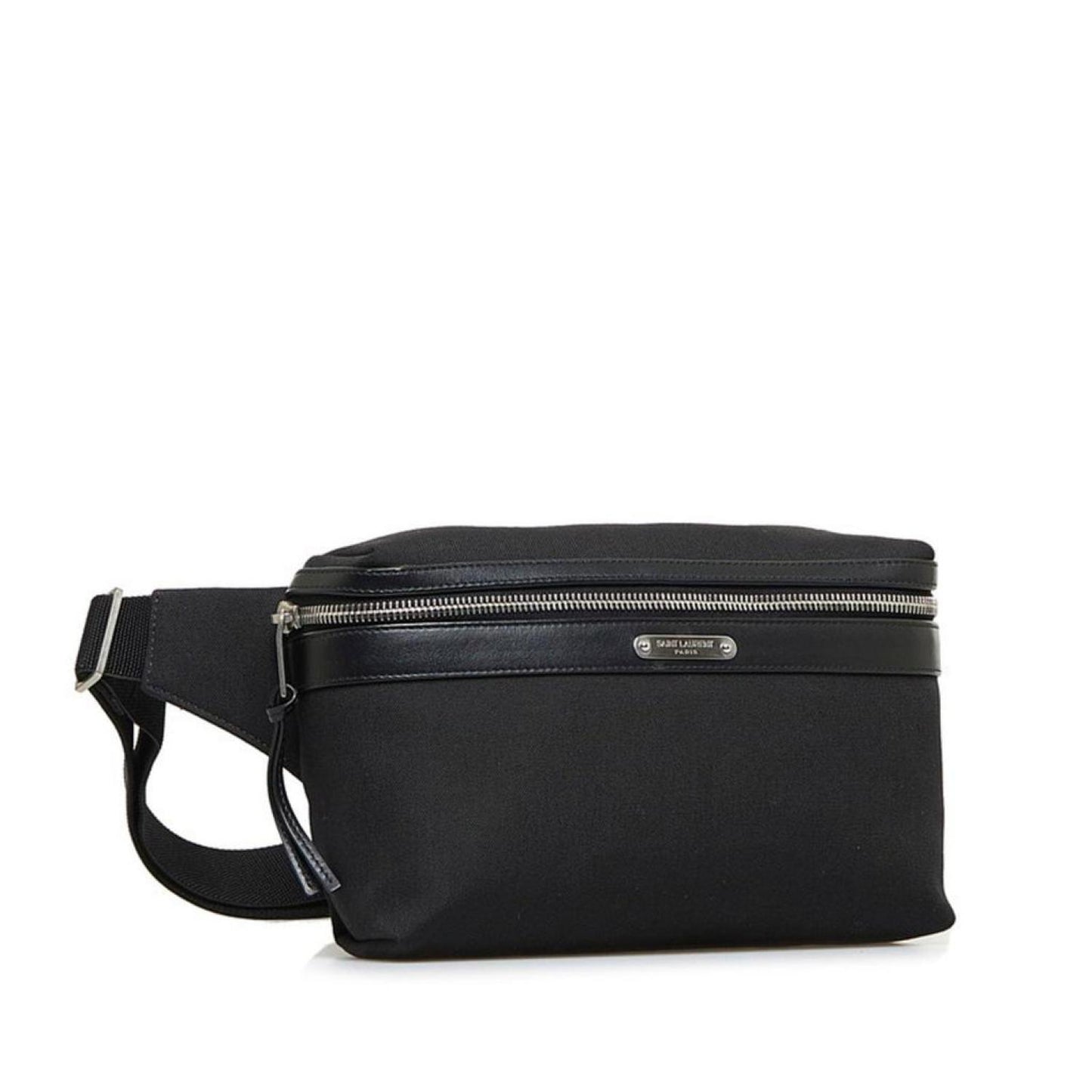 Saint Laurent Canvas Clutch Bag (Pre-Owned)