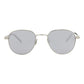 Round-Frame Metal Sunglasses