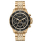 Men's Bayville Gold-Tone Stainless Steel Bracelet Watch 44mm