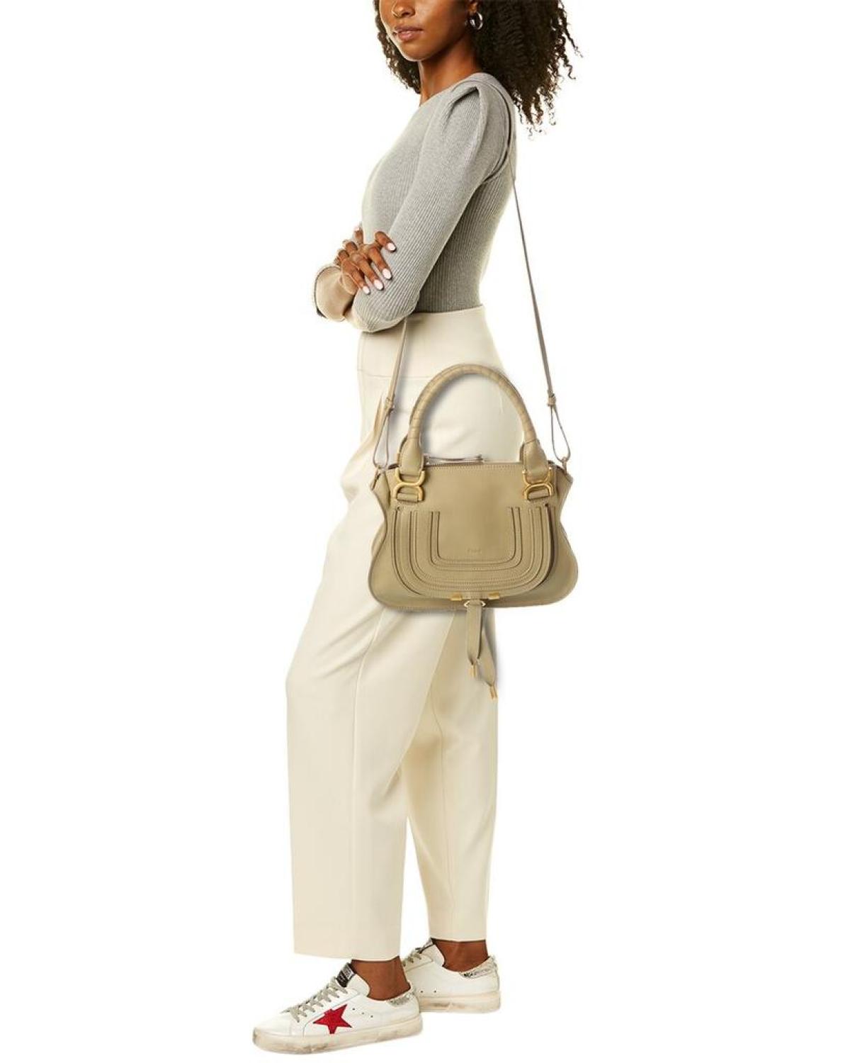 Chloé Marcie Small Leather Satchel
