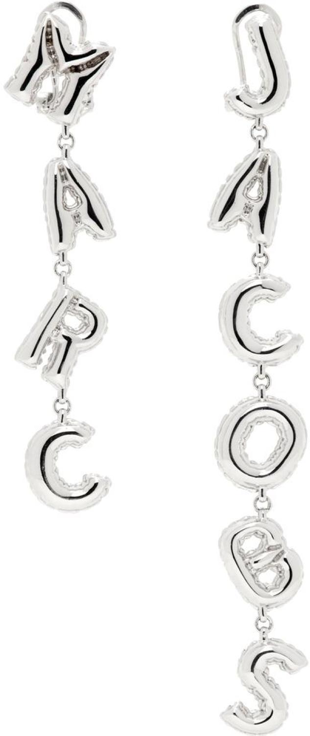 Silver 'The Marc Jacobs Balloon' Earrings
