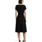 Belted Georgette Dress