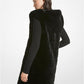 Quilted Faux Fur Hooded Vest