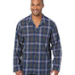 Folded Woven Long Sleeve PJ Top & PJ Pants