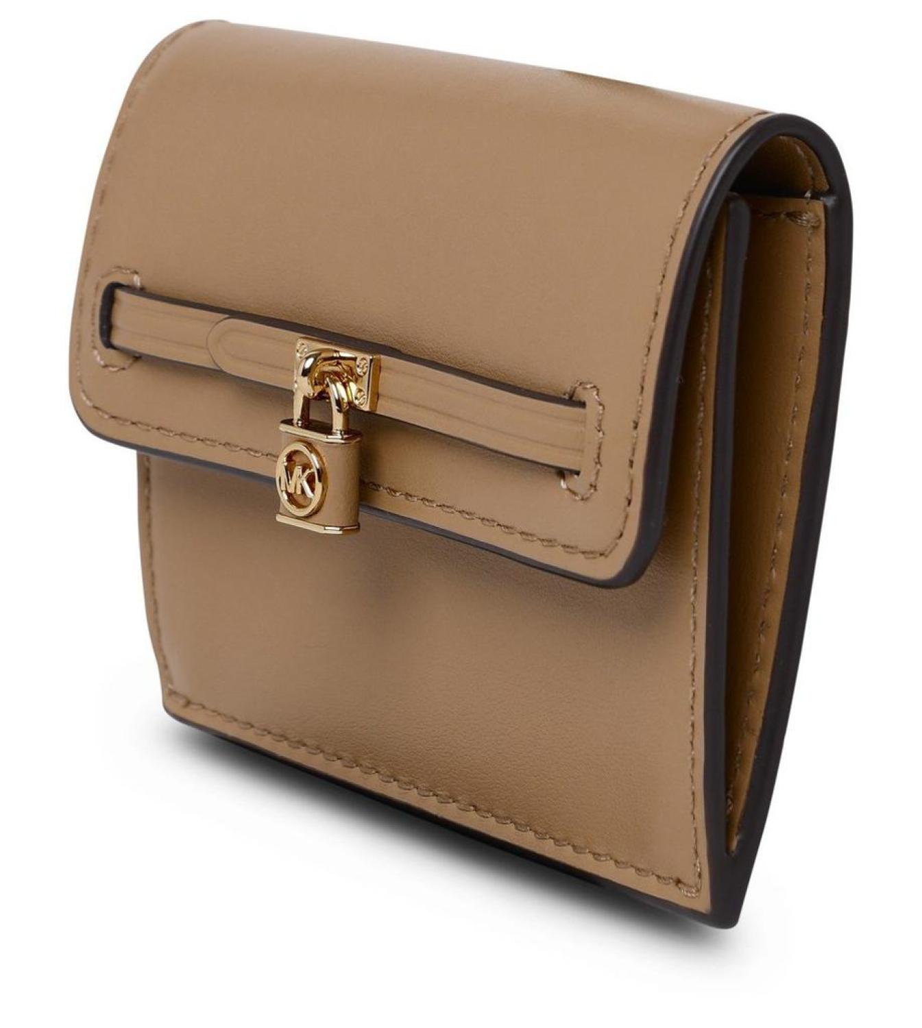 Michael Michael Kors Hamilton Padlock Detailed Wallet