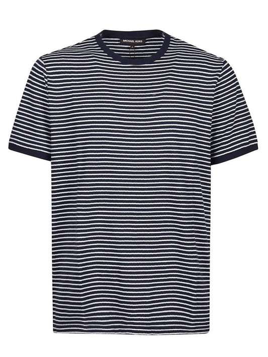Michael Michael Kors Feeder Striped Crewneck T-Shirt