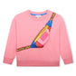 Pink Side Bag Sweatshirt