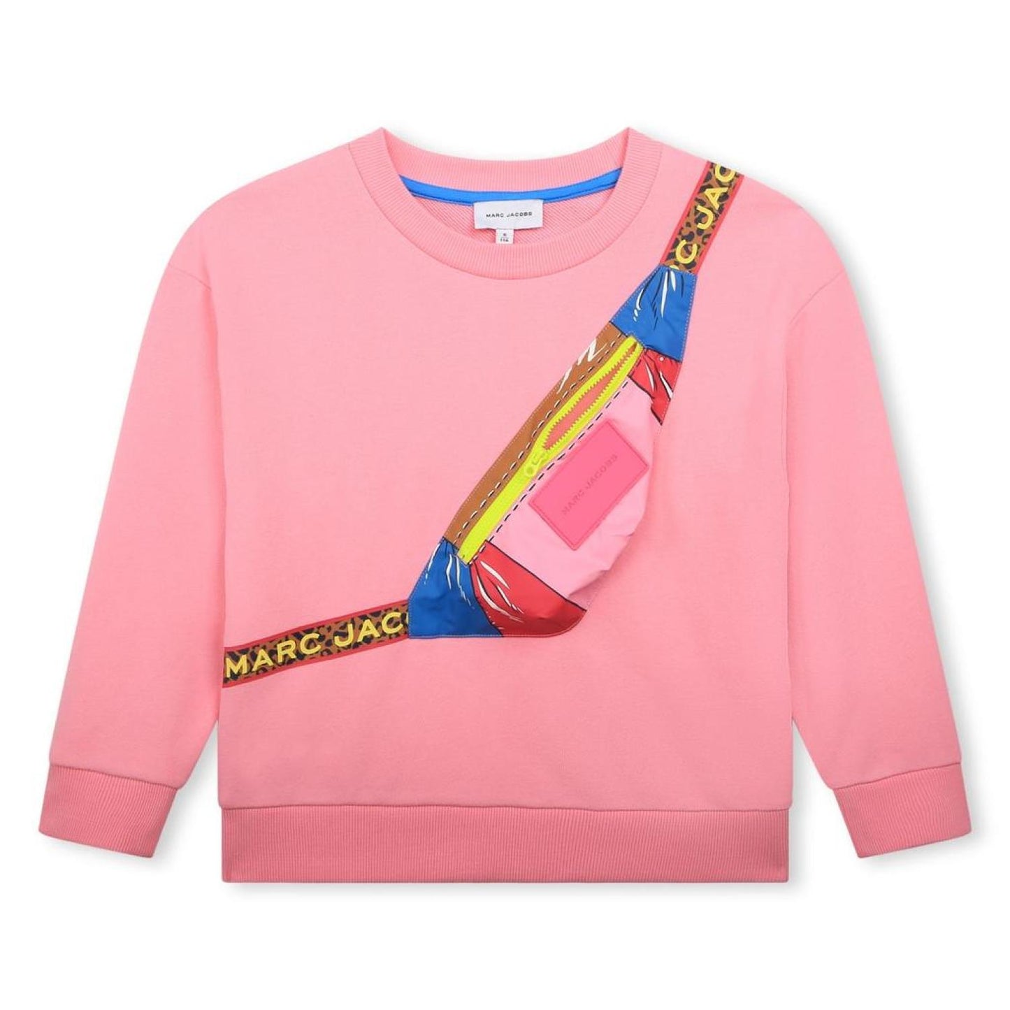 Pink Side Bag Sweatshirt