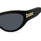 Safilo MJ 1087 Cat Eye Sunglasses, 61mm