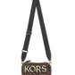 Michael Kors Logo Plaque Zipped Crossbody Bag