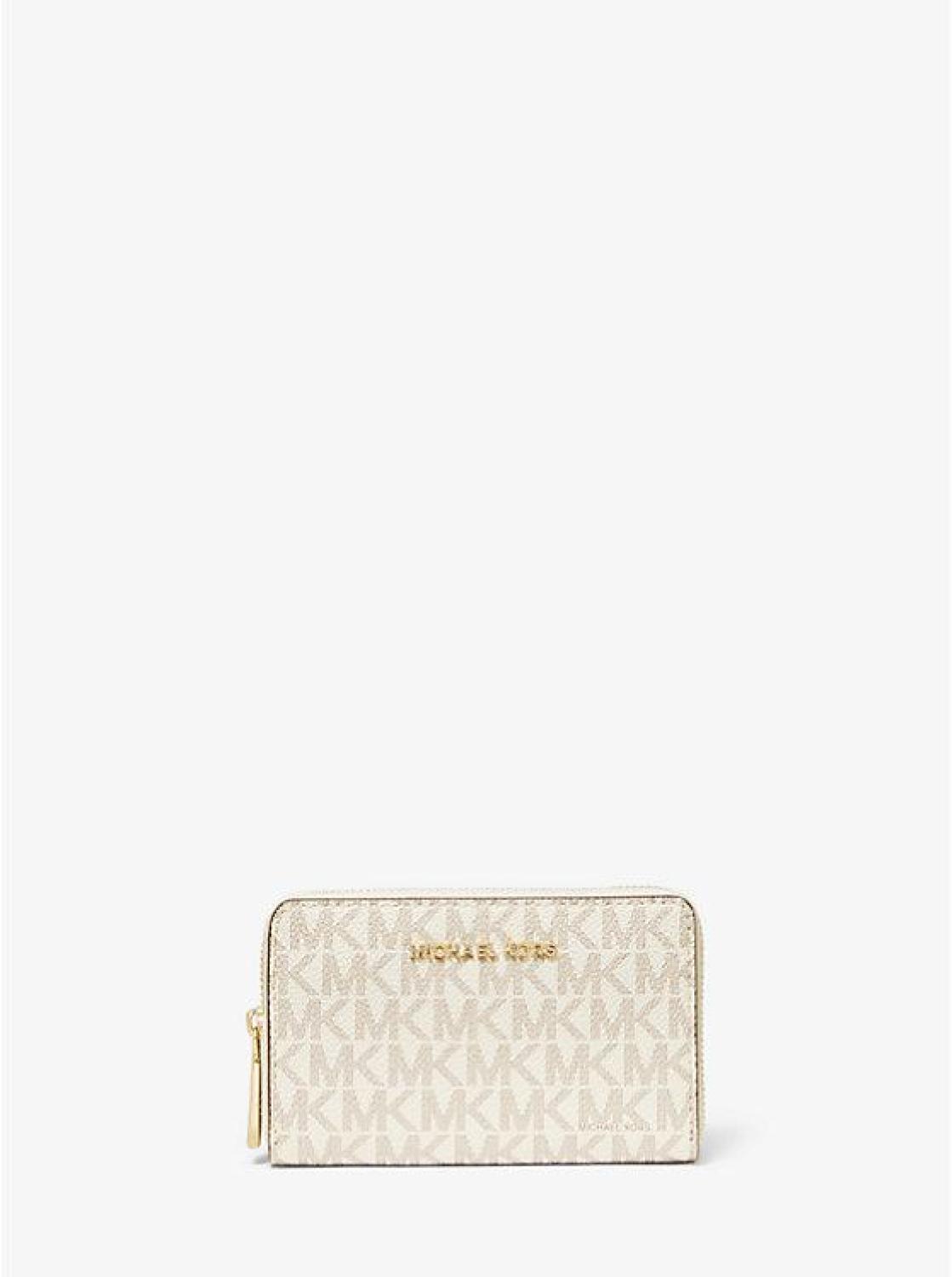 Small Logo and Leather Wallet