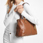 Astor Large Studded Leather Tote Bag