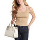 Marilyn Medium Leather Satchel