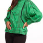 Neem Blouse In Evergreen Angelica