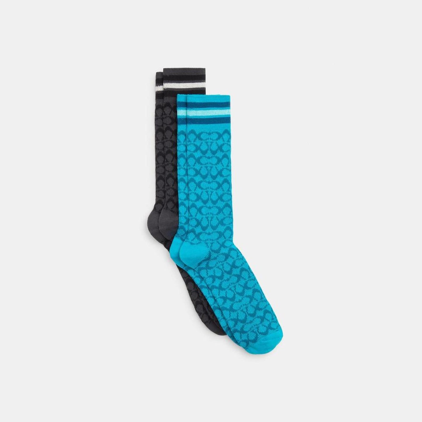 Coach Outlet Signature Calf Length Socks