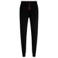 Cotton-terry loungewear tracksuit bottoms with contrast logo