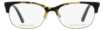 Kate Spade Women's Rectangular Eyeglasses Adali 086 Havana/Bronze 51mm