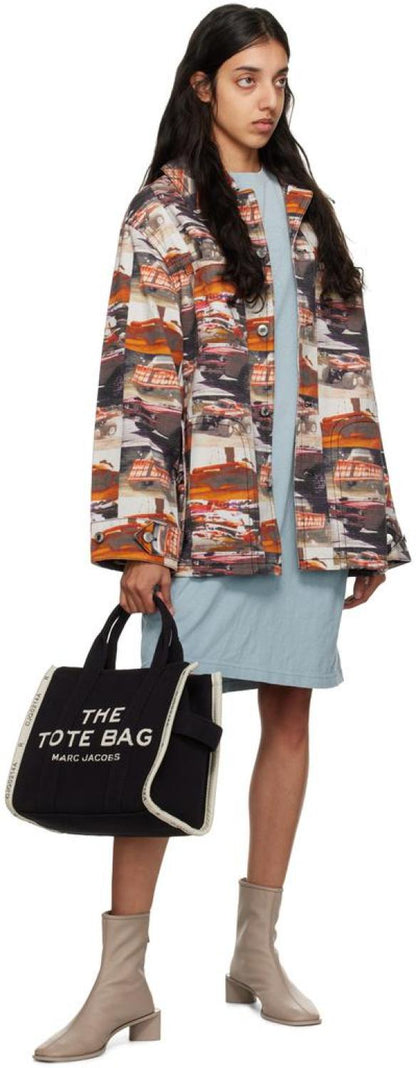 Black 'The Jacquard' Medium Tote