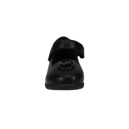 Little Girls Amber Aiden Logo Detail Leather Mary Janes