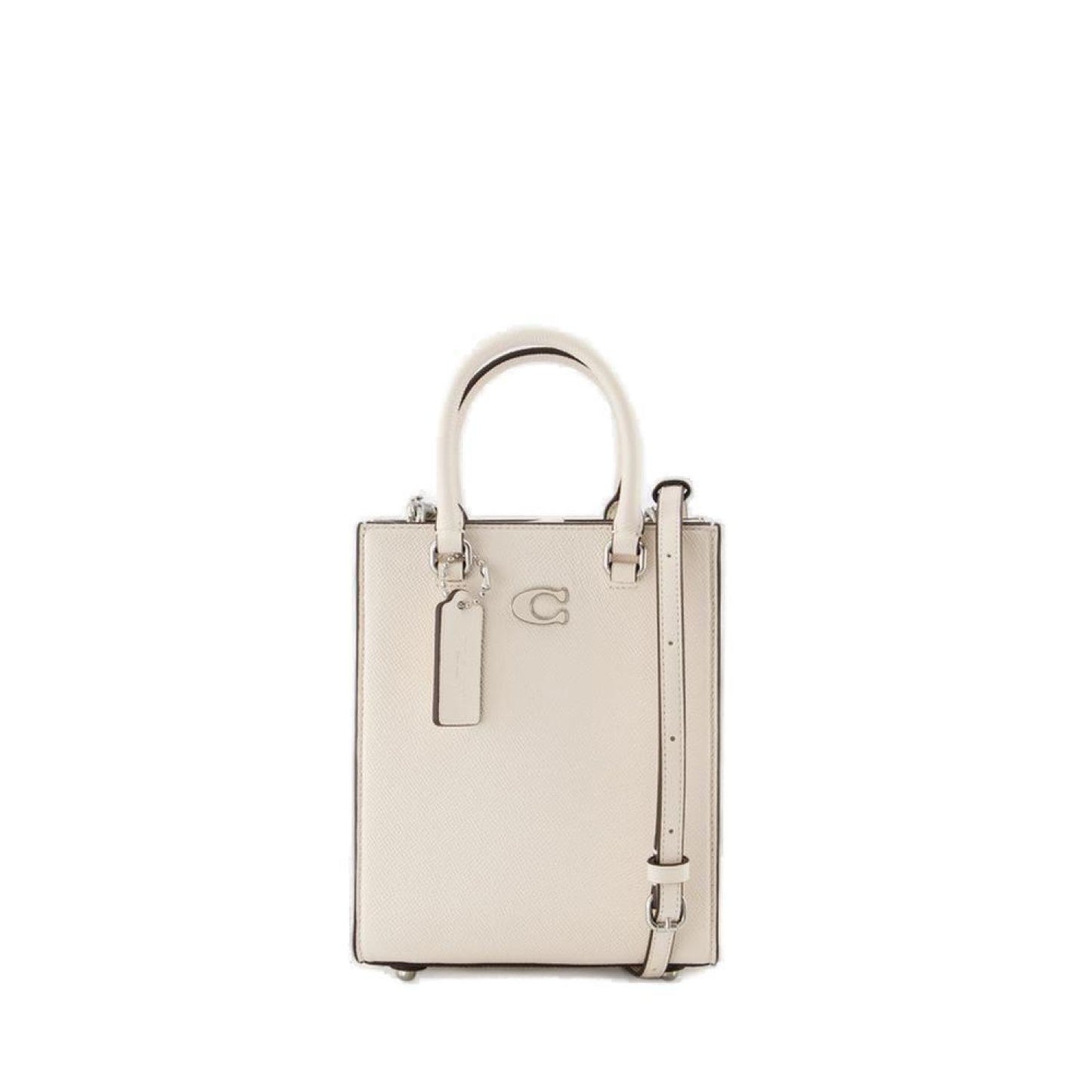 Coach Logo Plaque Tote Bag