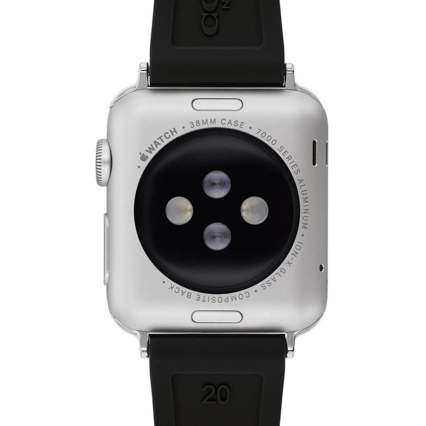 Black Rubber 38/40/41mm Apple Watch® Band