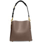 Pebble Leather Willow Bucket Bag with Convertible Straps