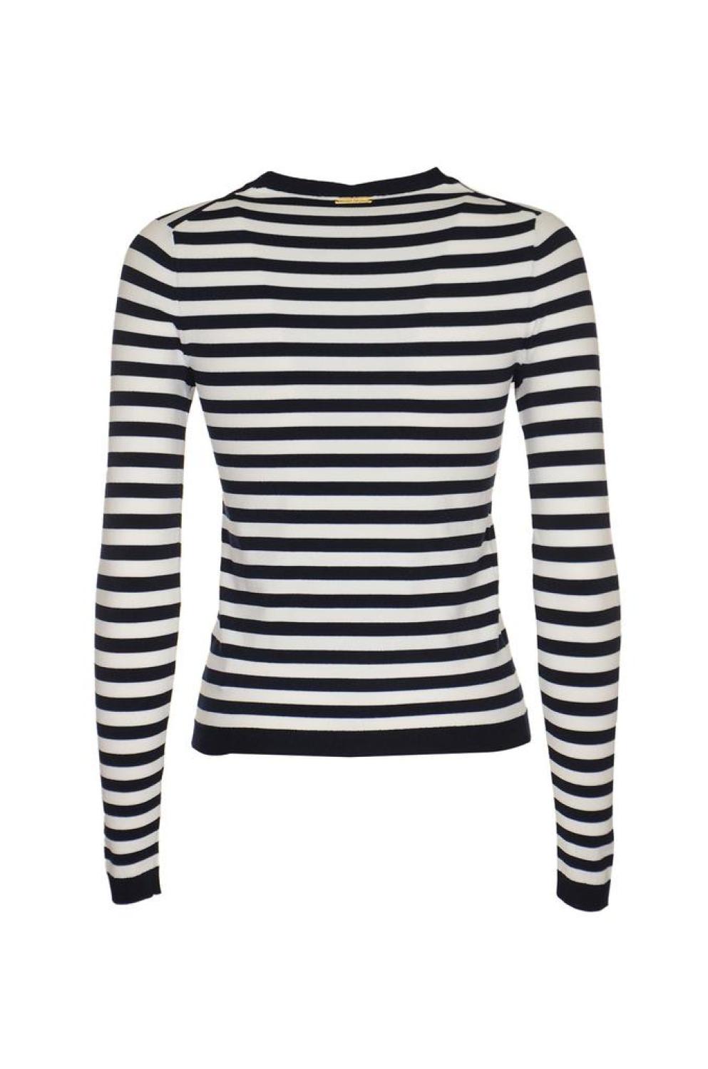 Michael Kors Striped Crewneck T-Shirt