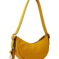 Soft Pebble Leather Luna Shoulder Bag