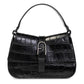 Furla Flow Embossed Foldover Top Mini Shoulder Bag