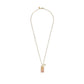 Signature Pave Tag Pendant Necklace
